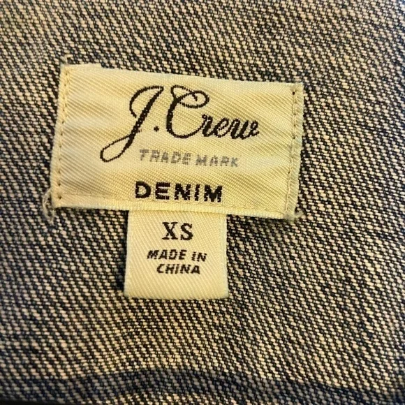 J.Crew Denim Jacket Women’s Sz XS - Picture 9 of 9